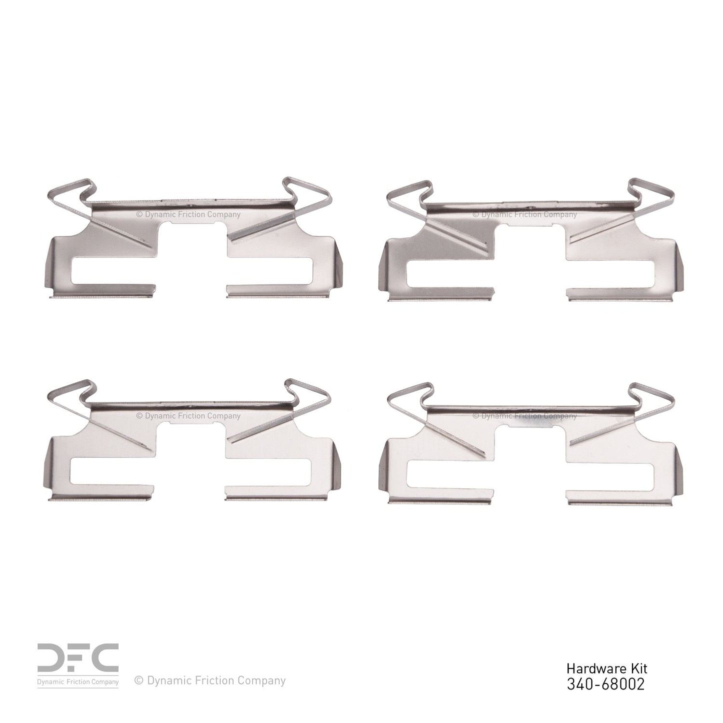 Dynamic Friction Company Disc Brake Hardware Kit 340-68002