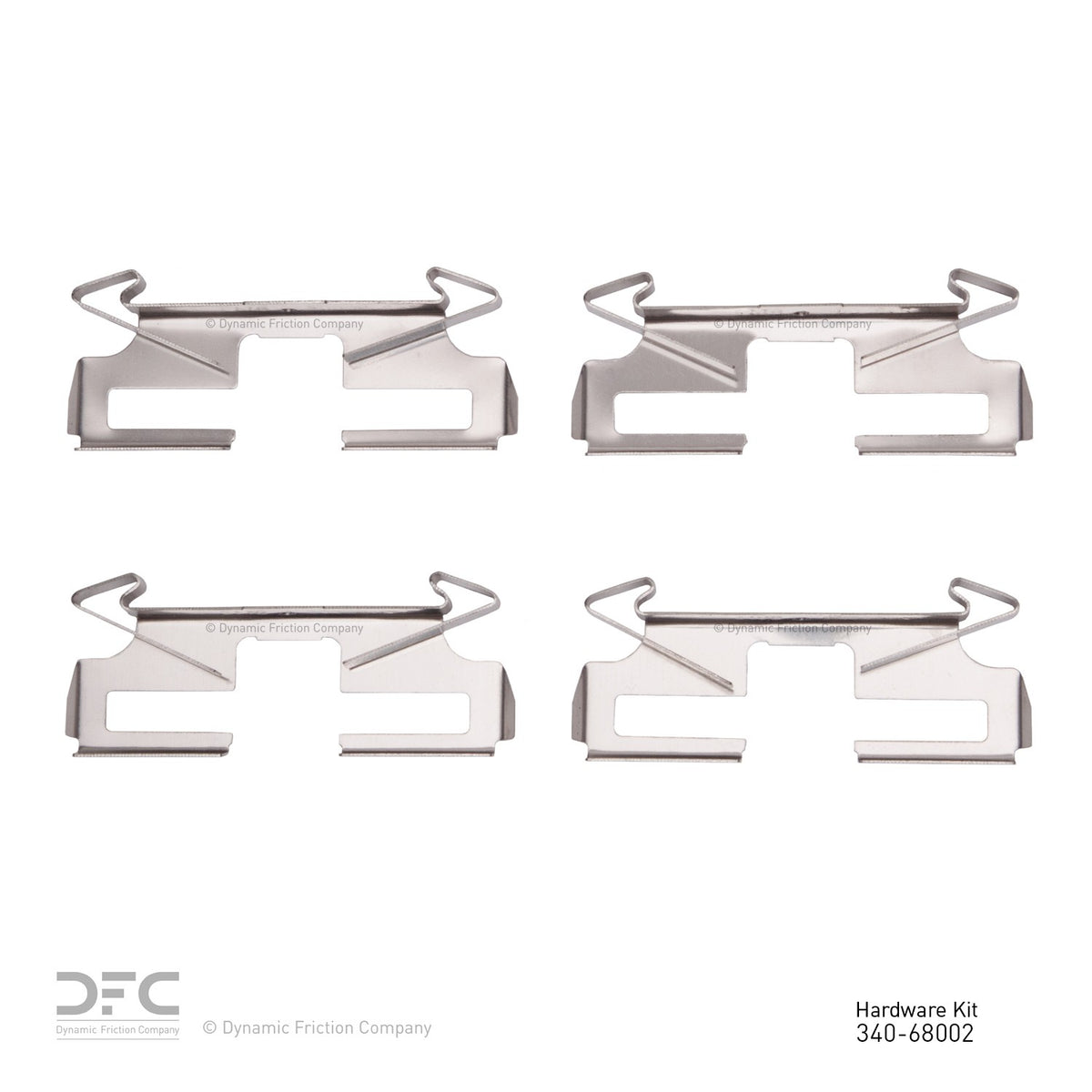 Dynamic Friction Company Disc Brake Hardware Kit 340-68002