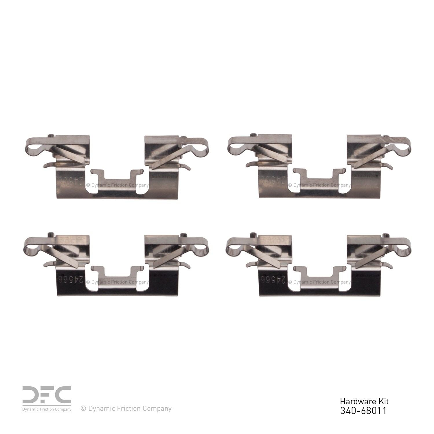 Dynamic Friction Company Disc Brake Hardware Kit 340-68011