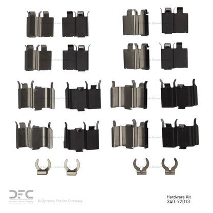 Dynamic Friction Company Disc Brake Hardware Kit 340-72013