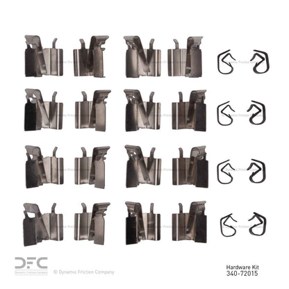 Dynamic Friction Company Disc Brake Hardware Kit 340-72015