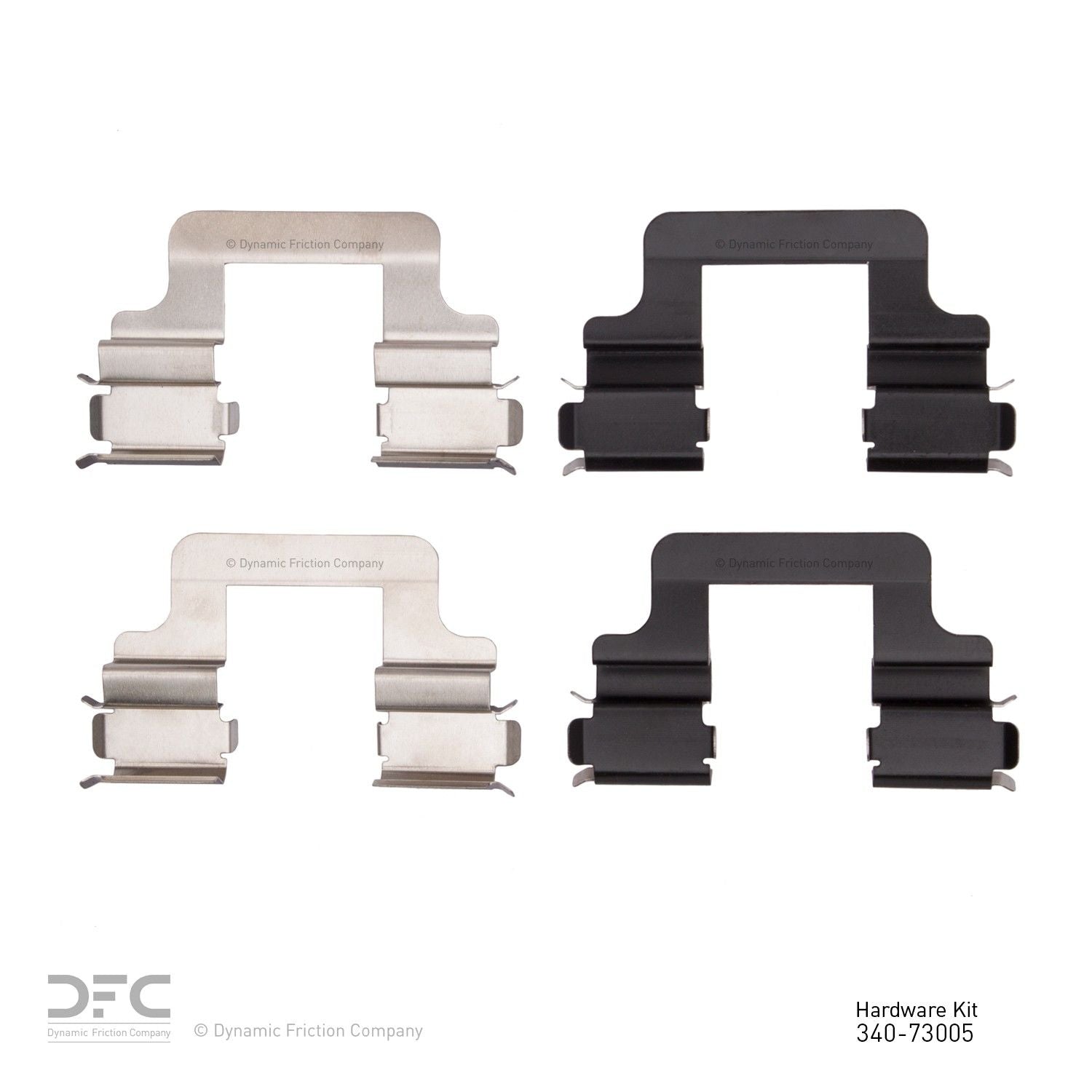 Dynamic Friction Company Disc Brake Hardware Kit 340-73005