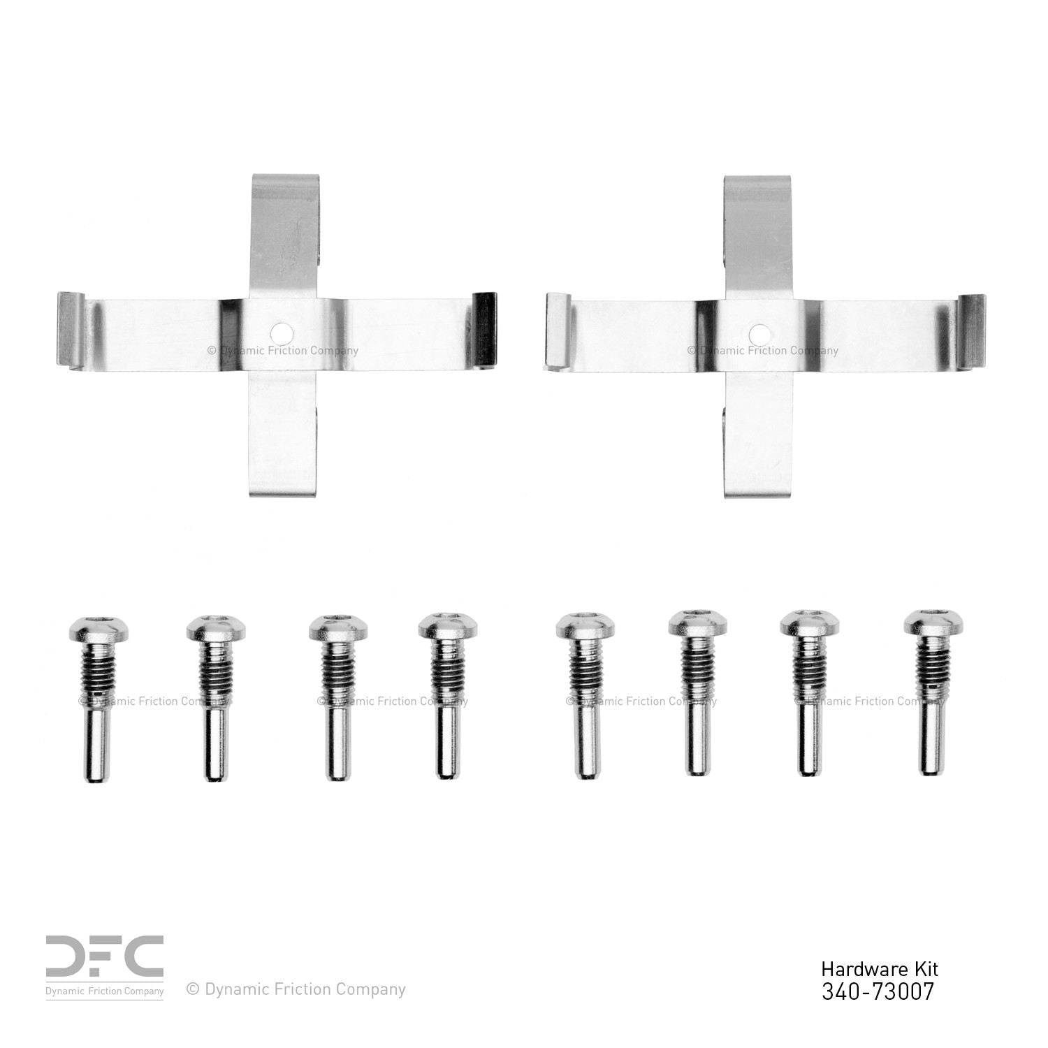 Dynamic Friction Company Disc Brake Hardware Kit 340-73007