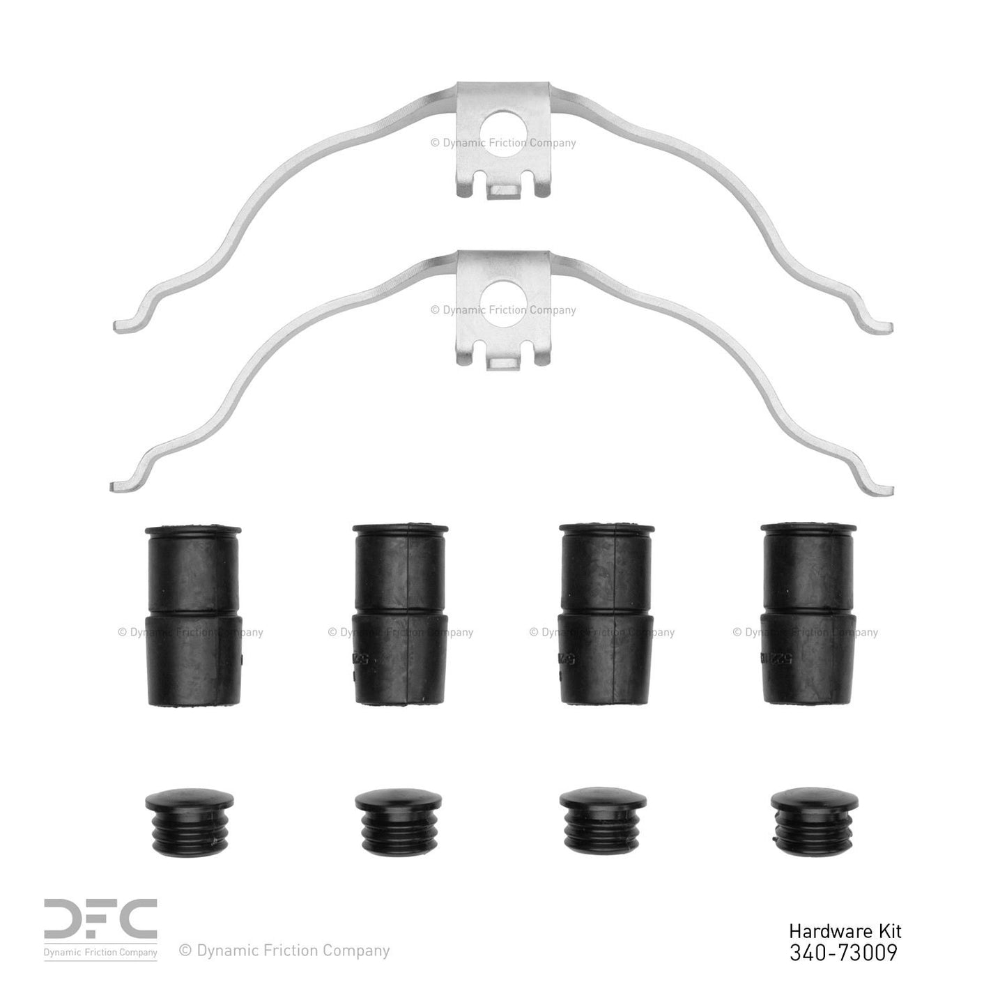 Dynamic Friction Company Disc Brake Hardware Kit 340-73009