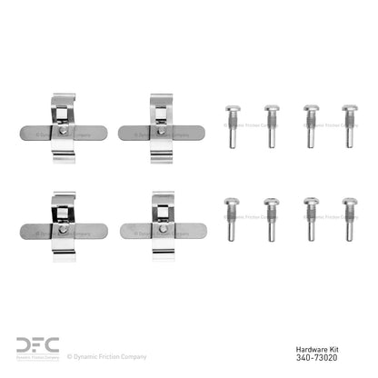 Dynamic Friction Company Disc Brake Hardware Kit 340-73020