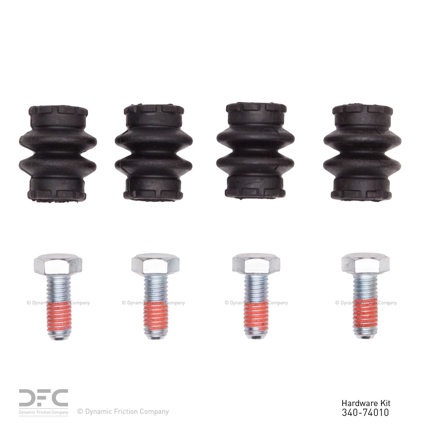 Dynamic Friction Company Disc Brake Hardware Kit 340-74010