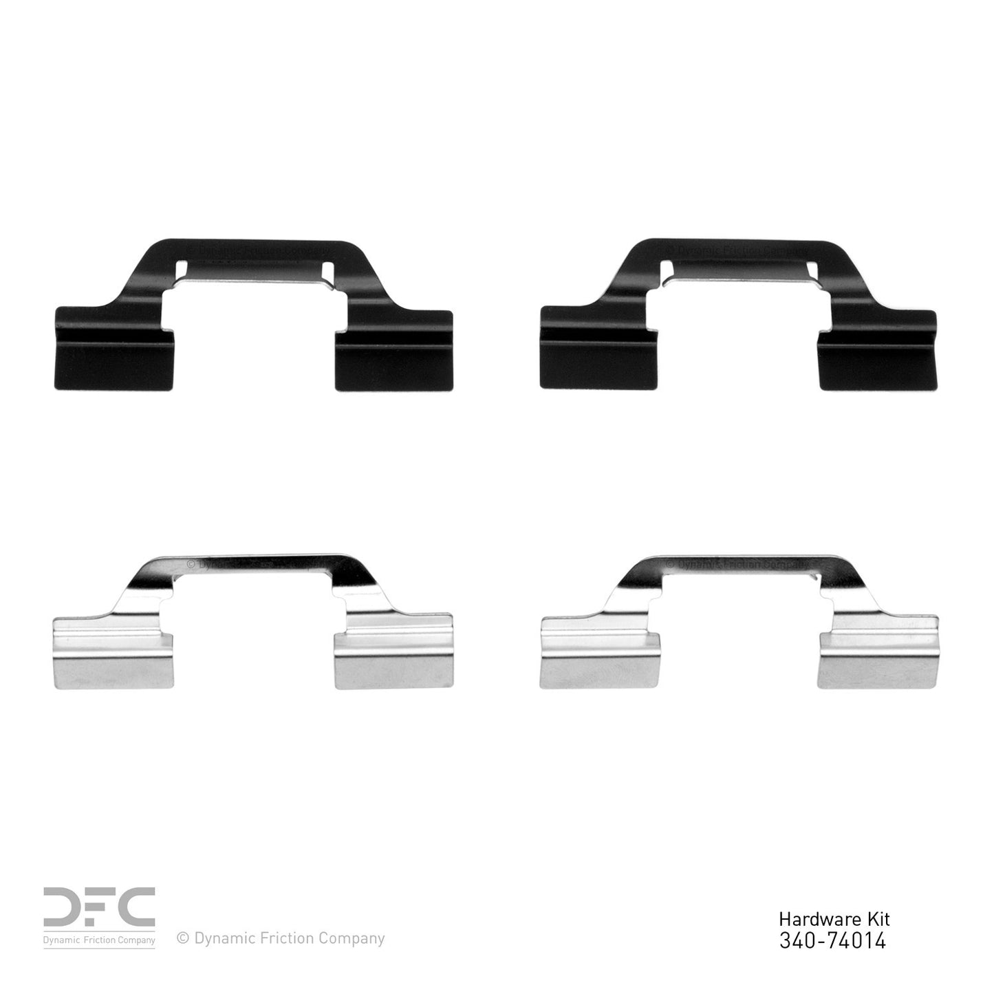 Dynamic Friction Company Disc Brake Hardware Kit 340-74014