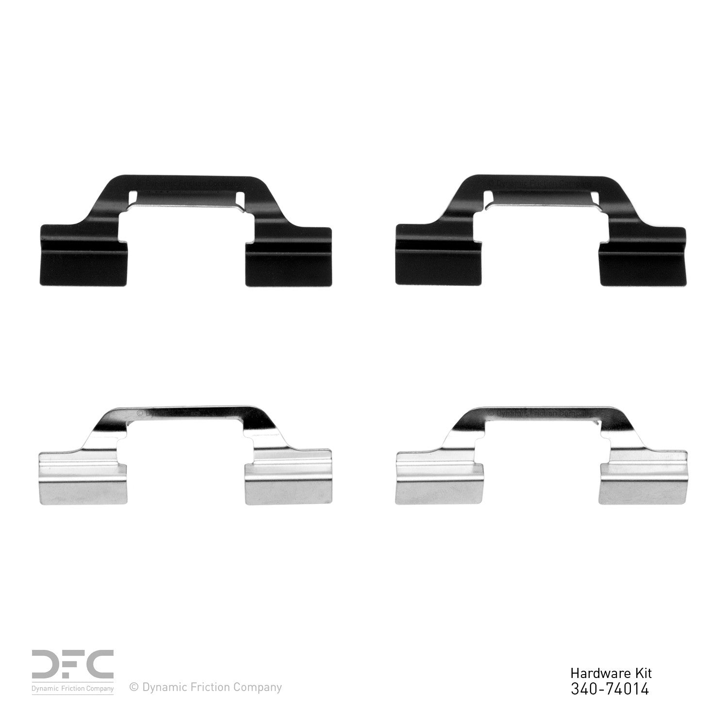 Dynamic Friction Company Disc Brake Hardware Kit 340-74014