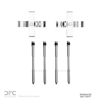 Dynamic Friction Company Disc Brake Hardware Kit 340-74017