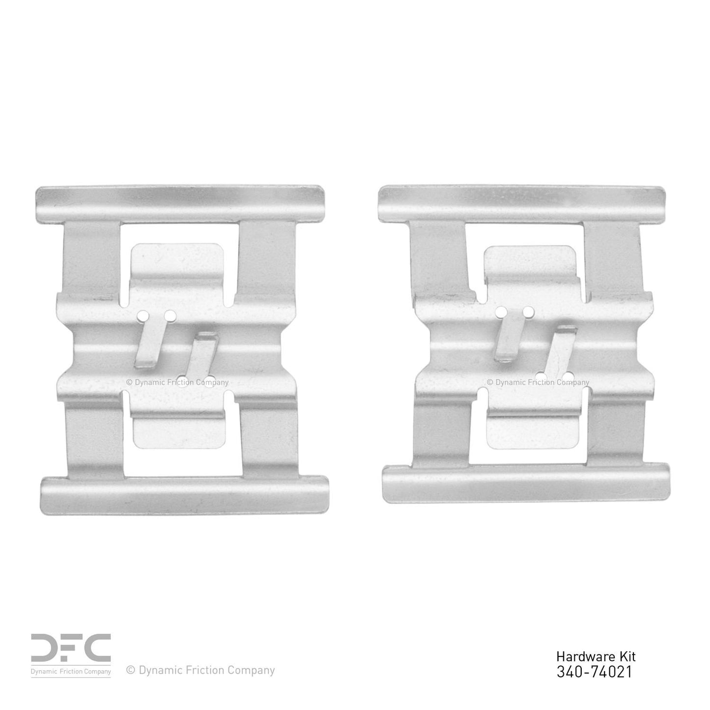 Dynamic Friction Company Disc Brake Hardware Kit 340-74021