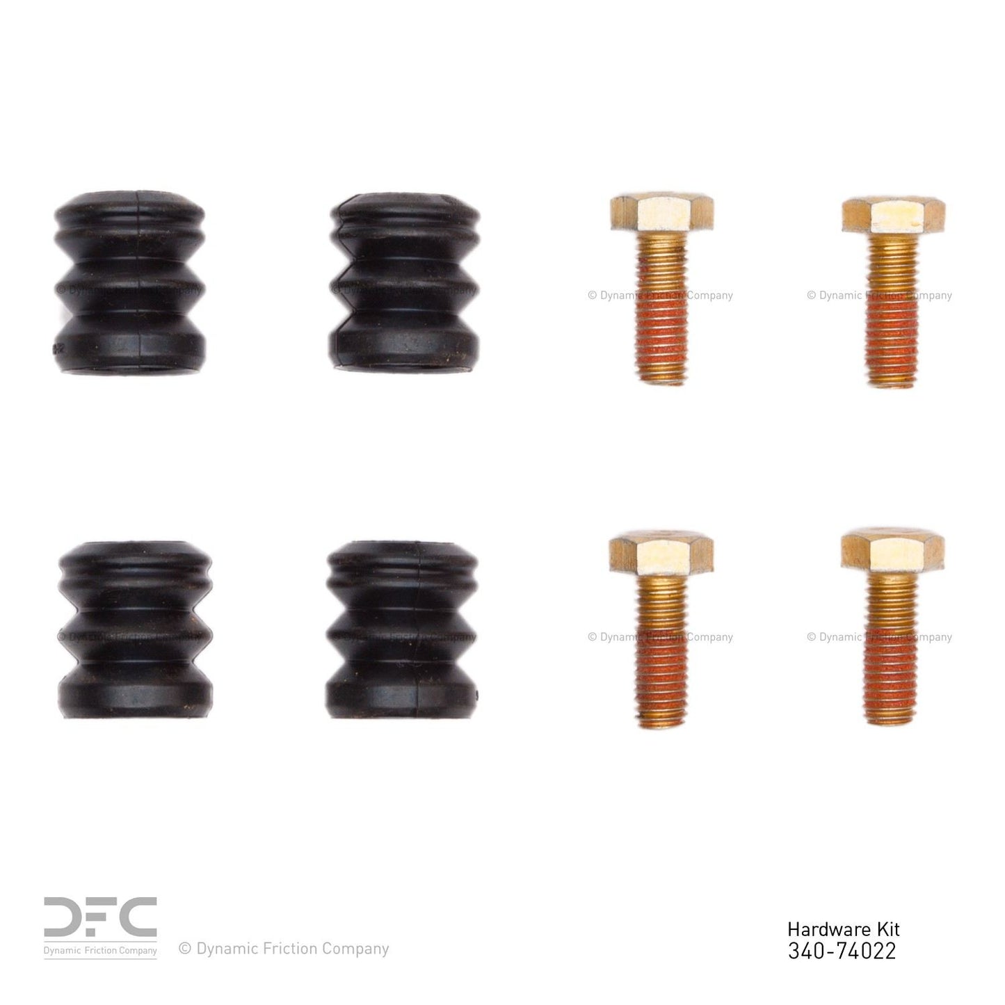 Dynamic Friction Company Disc Brake Hardware Kit 340-74022