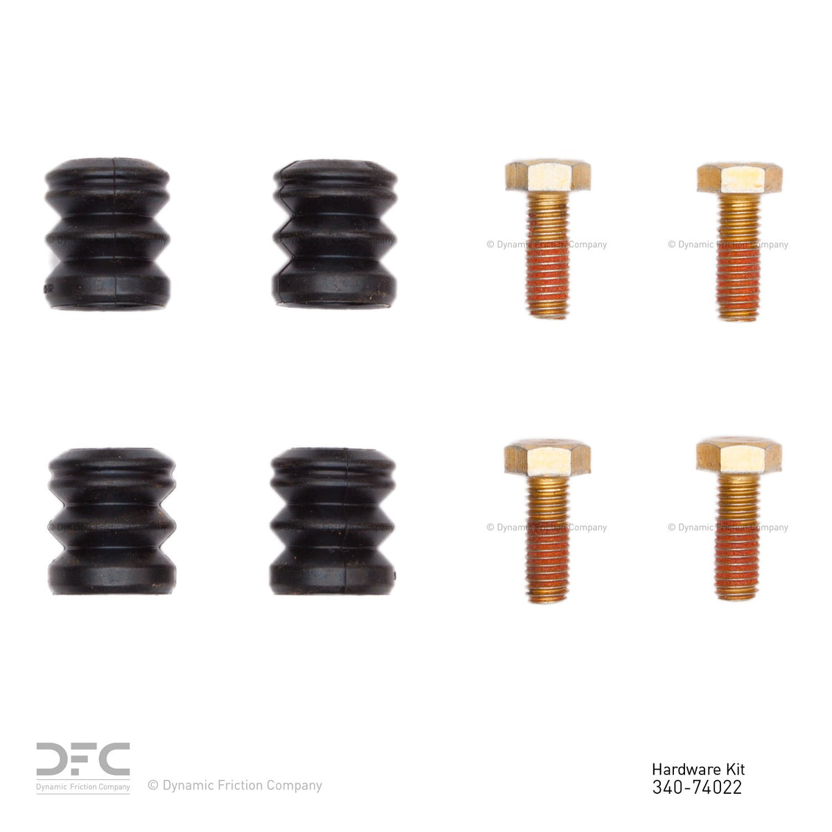 Dynamic Friction Company Disc Brake Hardware Kit 340-74022