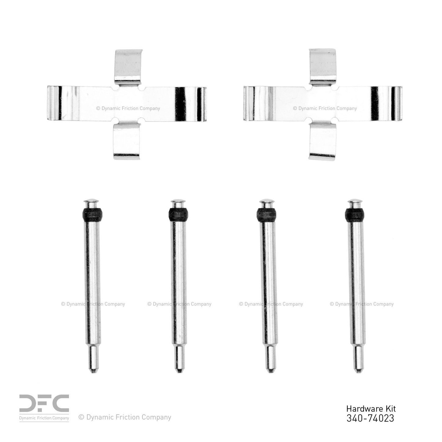 Dynamic Friction Company Disc Brake Hardware Kit 340-74023