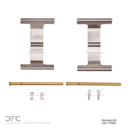 Dynamic Friction Company Disc Brake Hardware Kit 340-75006