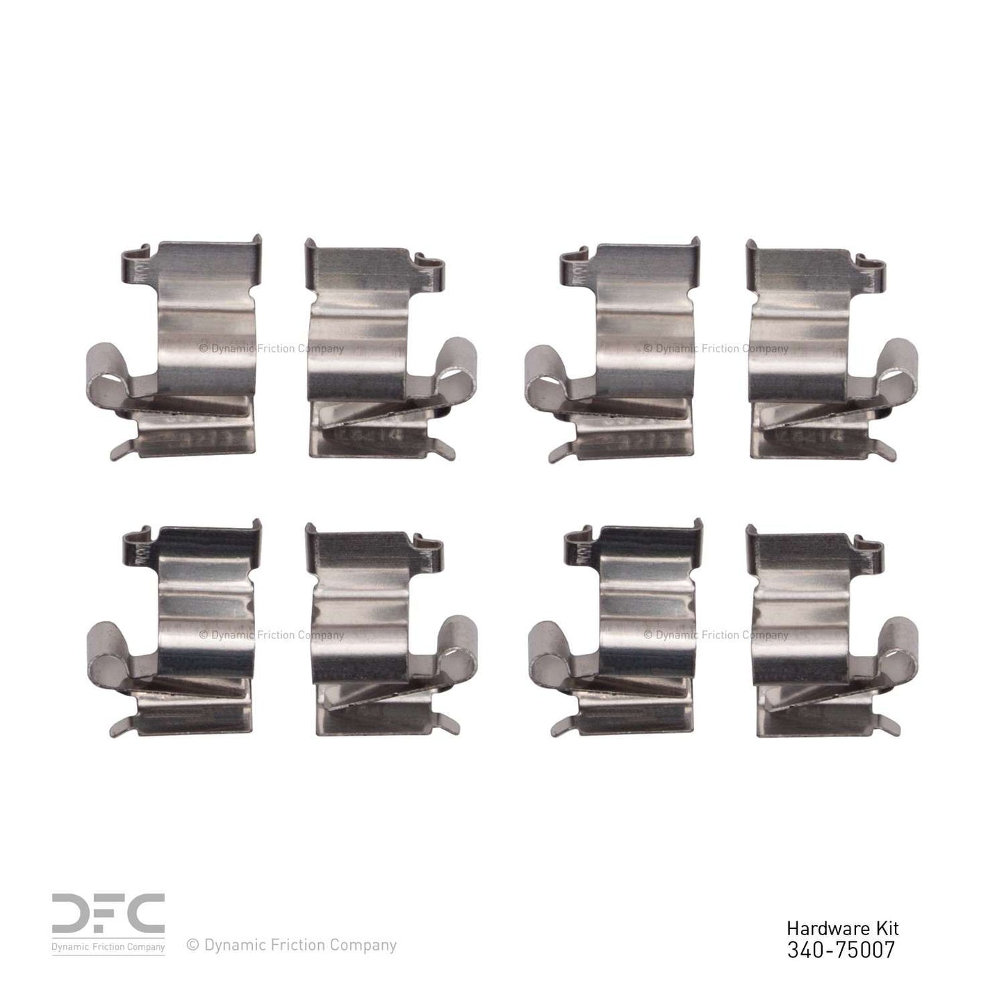Dynamic Friction Company Disc Brake Hardware Kit 340-75007