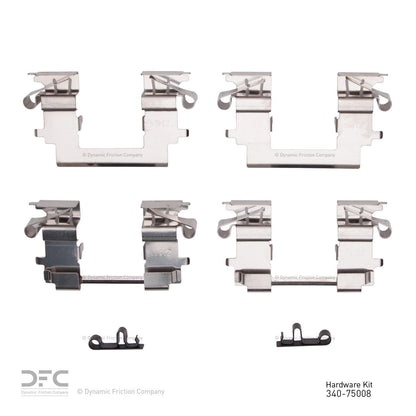 Dynamic Friction Company Disc Brake Hardware Kit 340-75008