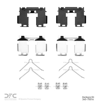 Dynamic Friction Company Disc Brake Hardware Kit 340-75016