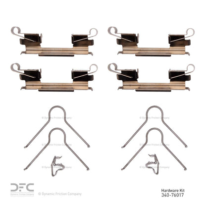 Dynamic Friction Company Disc Brake Hardware Kit 340-76017