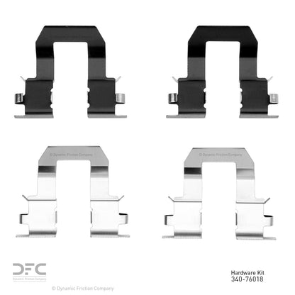 Dynamic Friction Company Disc Brake Hardware Kit 340-76018