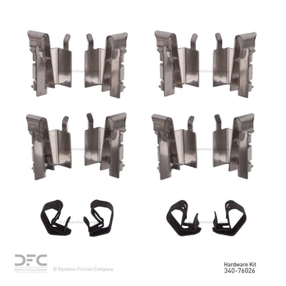 Dynamic Friction Company Disc Brake Hardware Kit 340-76026