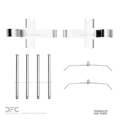 Dynamic Friction Company Disc Brake Hardware Kit 340-76030