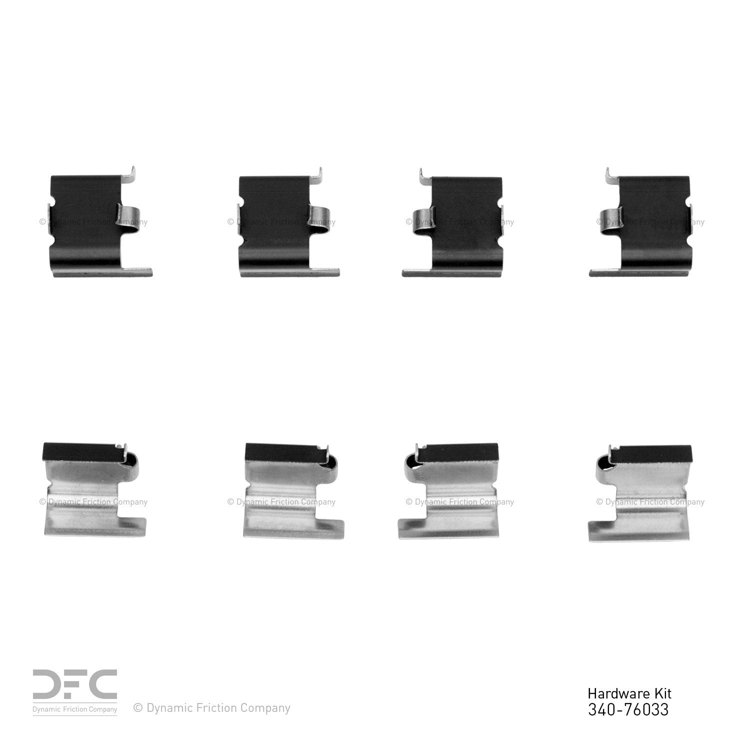 Dynamic Friction Company Disc Brake Hardware Kit 340-76033