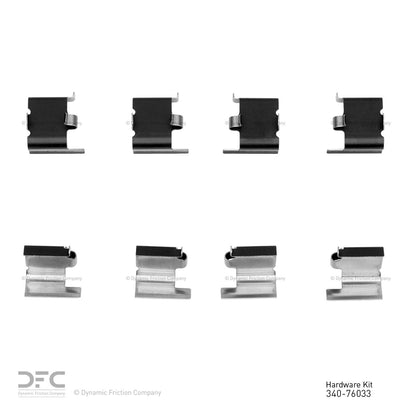 Dynamic Friction Company Disc Brake Hardware Kit 340-76033