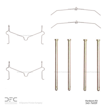Dynamic Friction Company Disc Brake Hardware Kit 340-76039