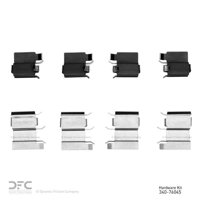 Dynamic Friction Company Disc Brake Hardware Kit 340-76045