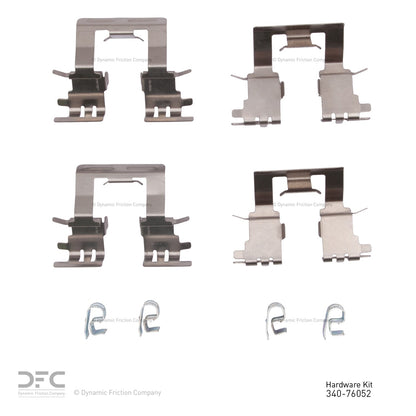 Dynamic Friction Company Disc Brake Hardware Kit 340-76052