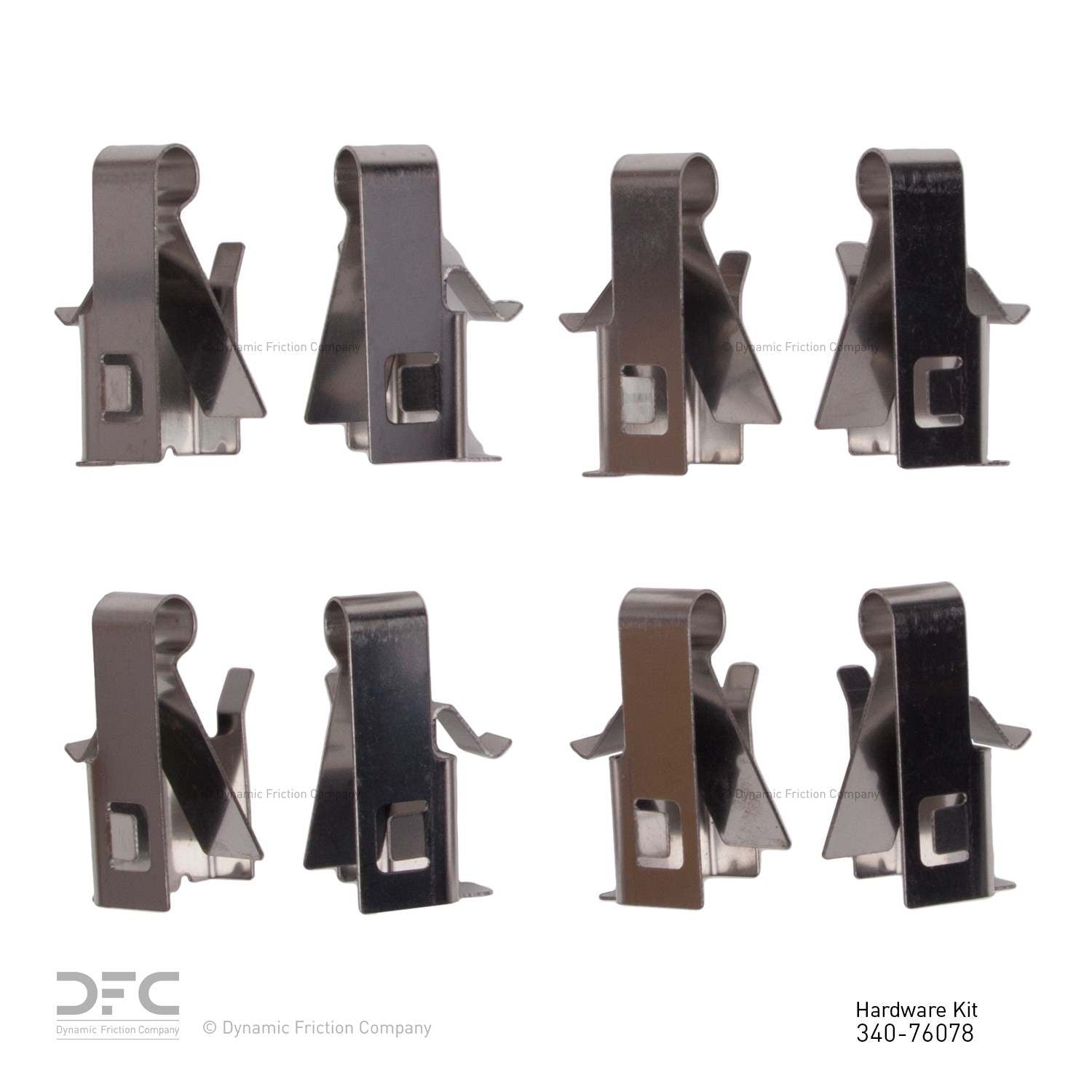 Dynamic Friction Company Disc Brake Hardware Kit 340-76078