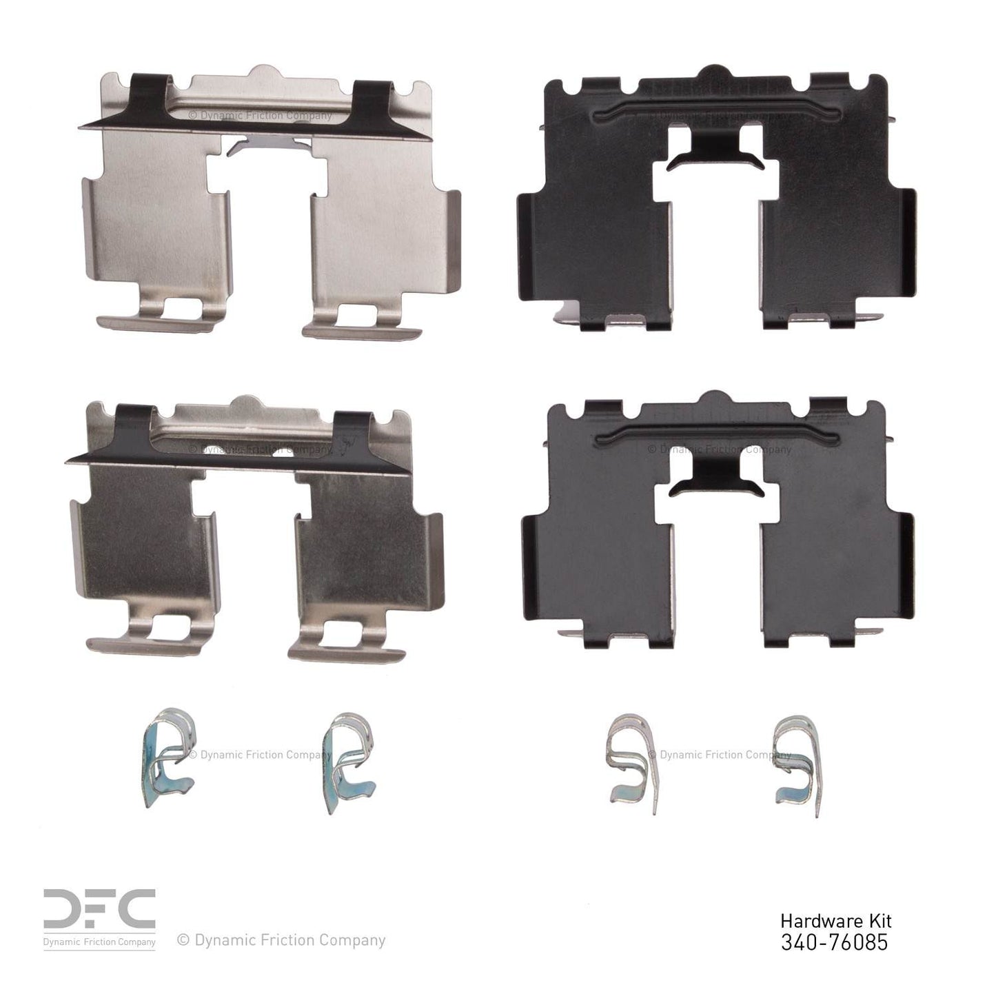 Dynamic Friction Company Disc Brake Hardware Kit 340-76085
