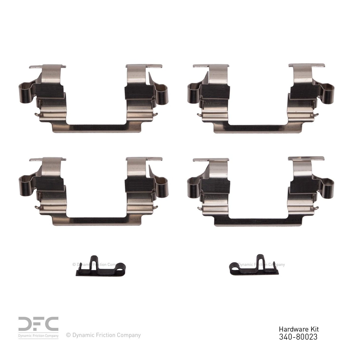 Dynamic Friction Company Disc Brake Hardware Kit 340-80023
