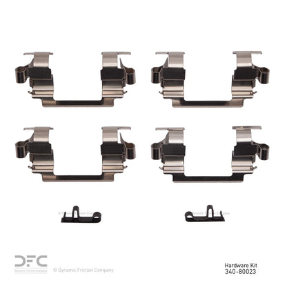 Dynamic Friction Company Disc Brake Hardware Kit 340-80023