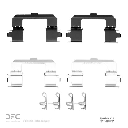 Dynamic Friction Company Disc Brake Hardware Kit 340-80034