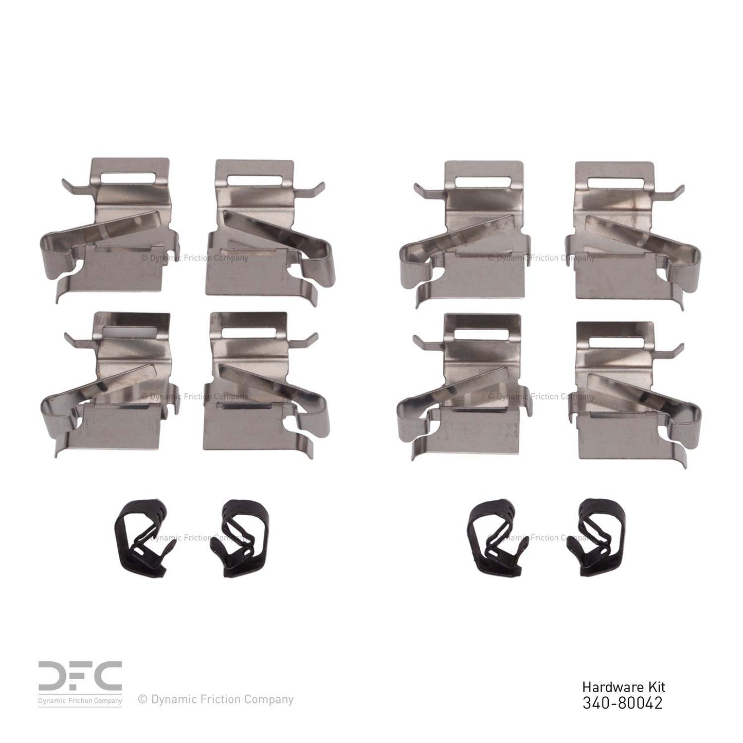 Dynamic Friction Company Disc Brake Hardware Kit 340-80042