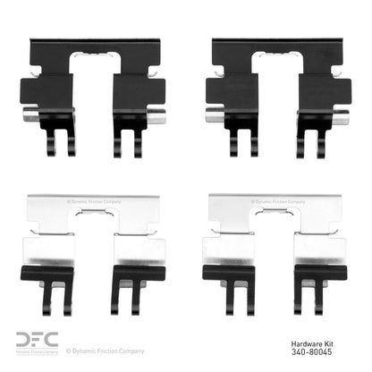 Dynamic Friction Company Disc Brake Hardware Kit 340-80045