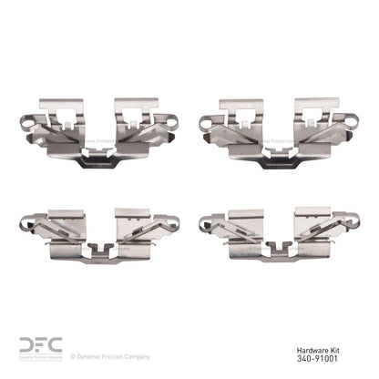 Dynamic Friction Company Disc Brake Hardware Kit 340-91001