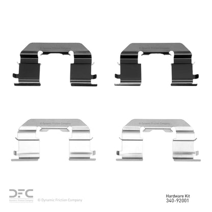 Dynamic Friction Company Disc Brake Hardware Kit 340-92001