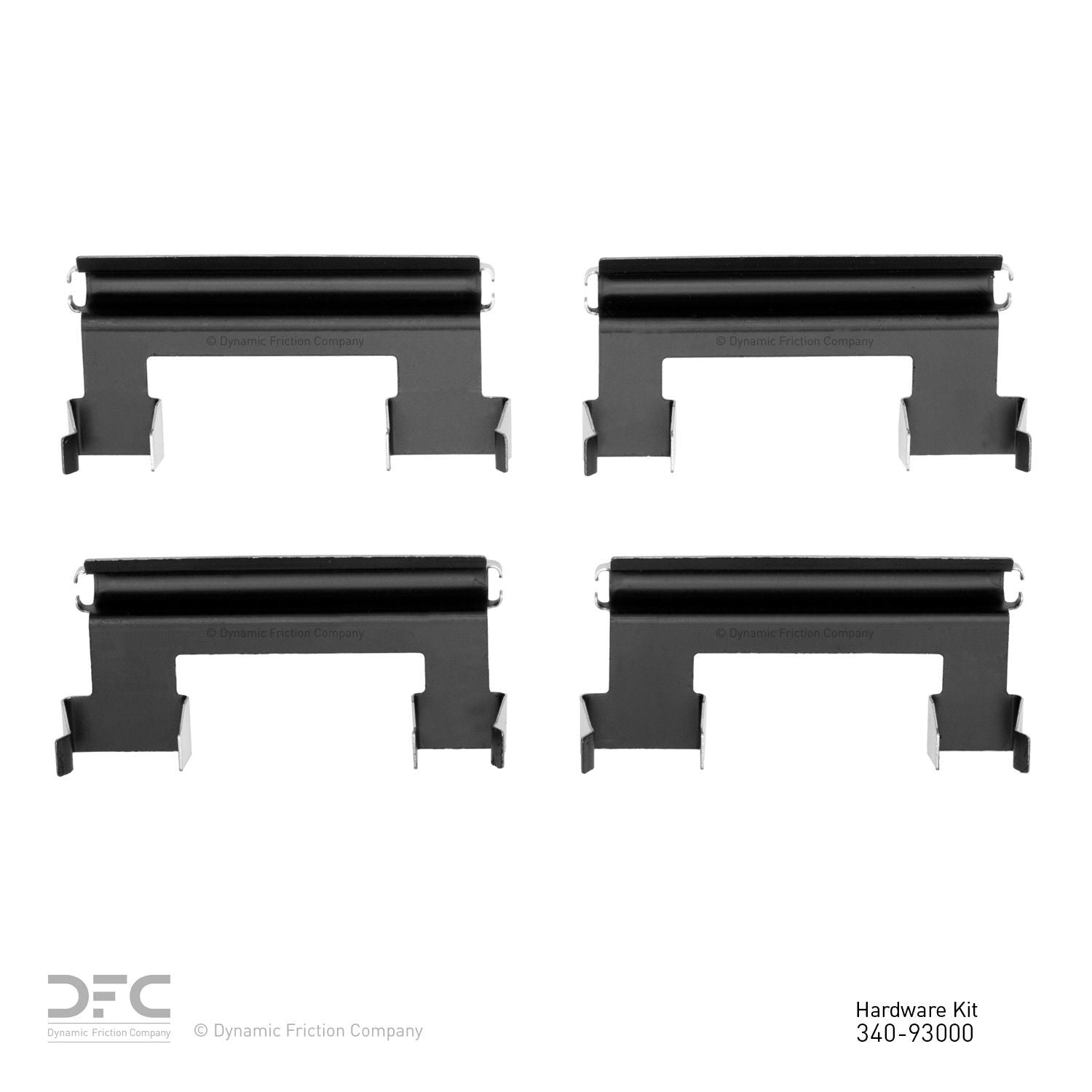 Dynamic Friction Company Disc Brake Hardware Kit 340-93000