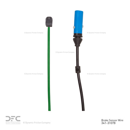 Dynamic Friction Company Disc Brake Pad Wear Sensor 341-31078