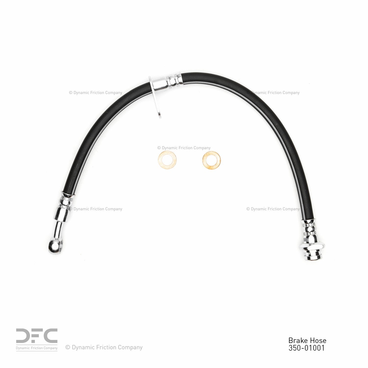 Dynamic Friction Company Brake Hydraulic Hose 350-01001