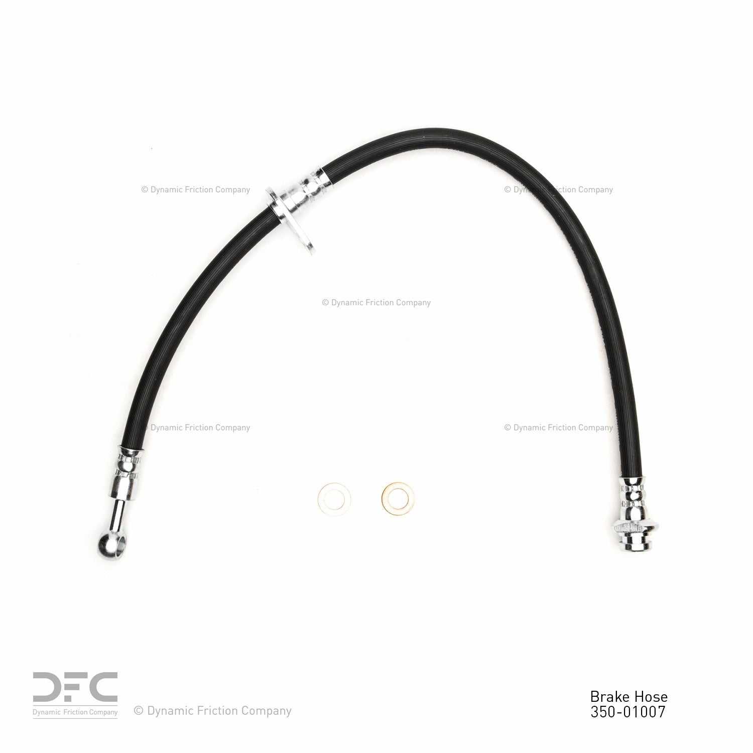 Dynamic Friction Company Brake Hydraulic Hose 350-01007