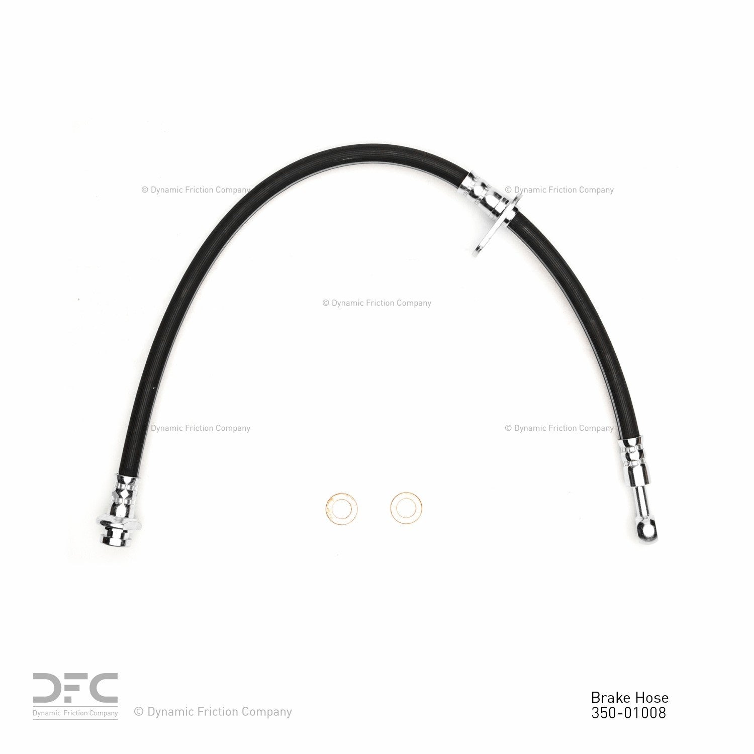 Dynamic Friction Company Brake Hydraulic Hose 350-01008