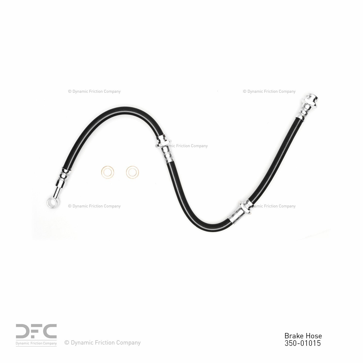 Dynamic Friction Company Brake Hydraulic Hose 350-01015