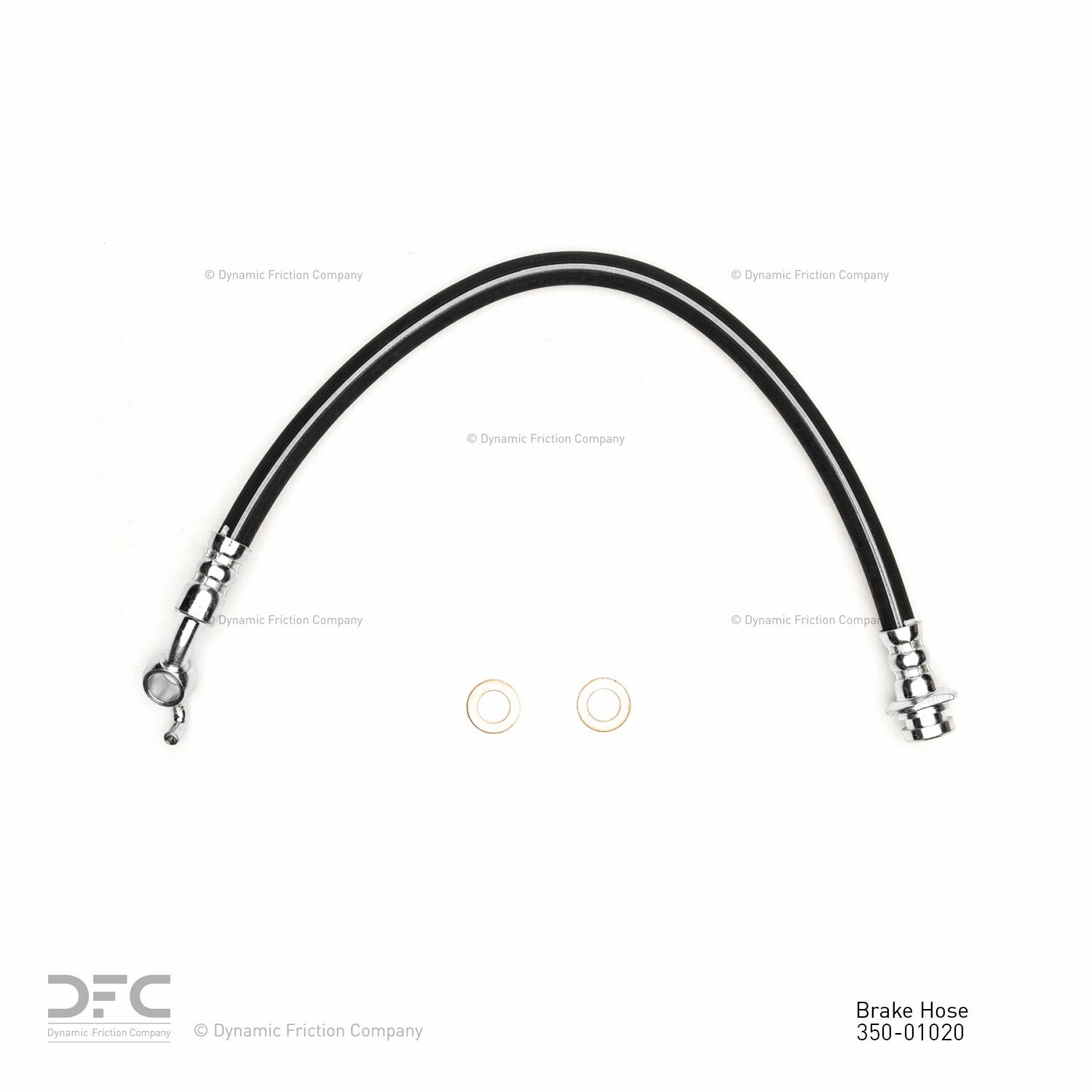 Dynamic Friction Company Brake Hydraulic Hose 350-01020