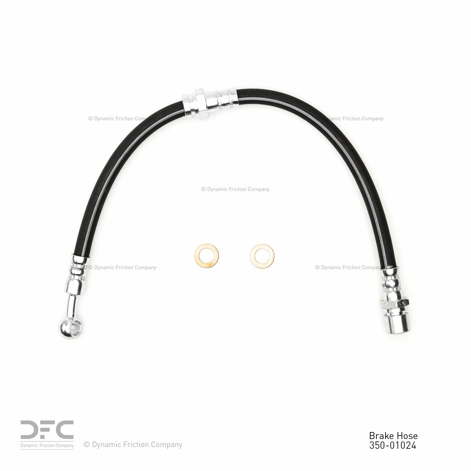 Dynamic Friction Company Brake Hydraulic Hose 350-01024