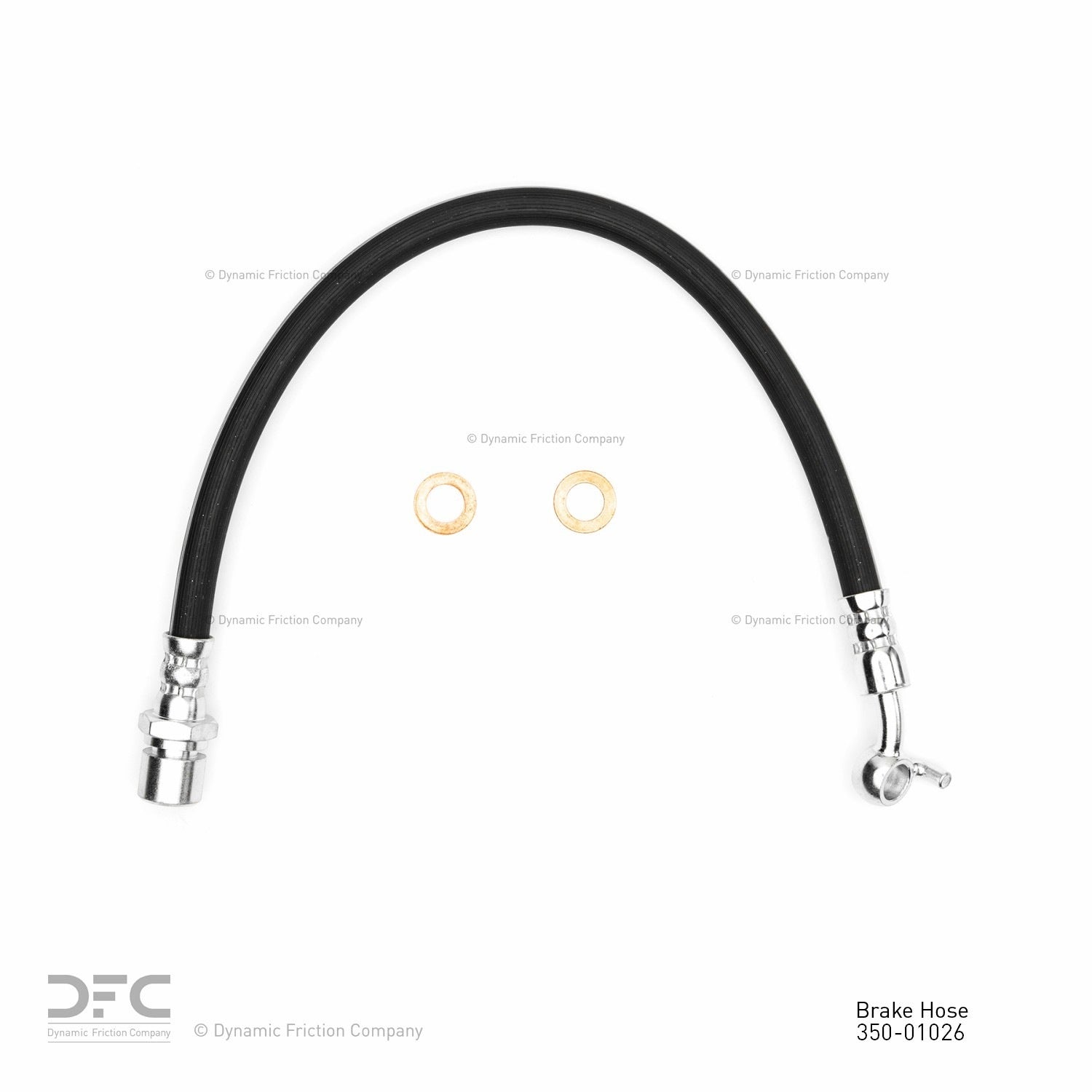 Dynamic Friction Company Brake Hydraulic Hose 350-01026