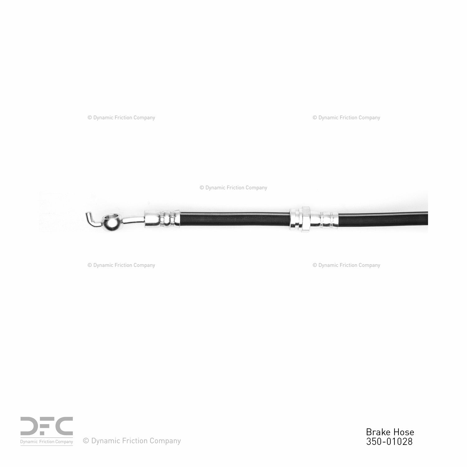 Dynamic Friction Company Brake Hydraulic Hose 350-01028