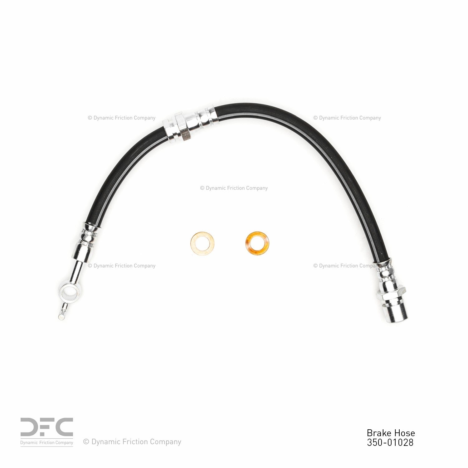 Dynamic Friction Company Brake Hydraulic Hose 350-01028